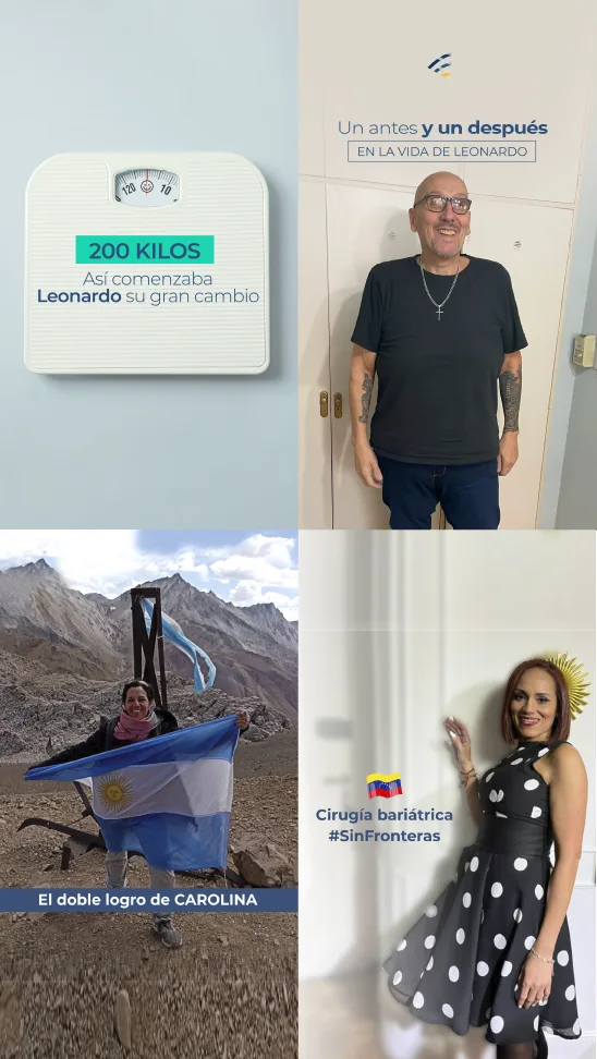 Historias de pacientes: el gran cambio de Leonardo y el doble logro de Carolina